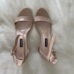 Nine West Nude Heeled Sandals